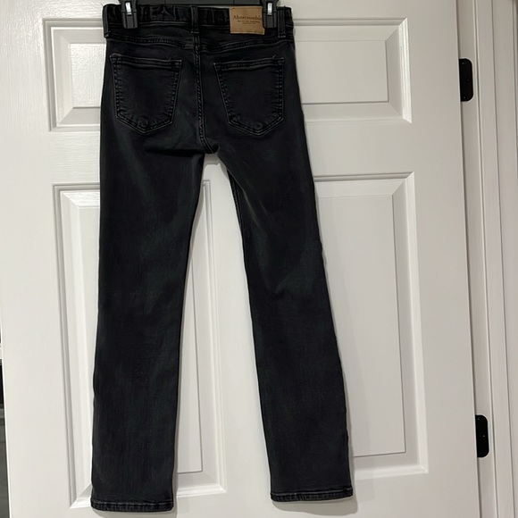 Abercrombie Boys Jeans Size 11/12 Long Blackish Gray in Color - Picture 6 of 9